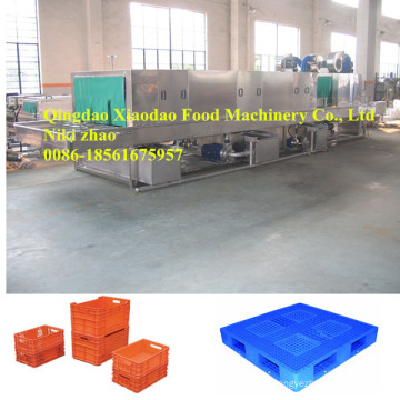 Plastic Pallet Washer/Crate Washer, Basket Washing Machine